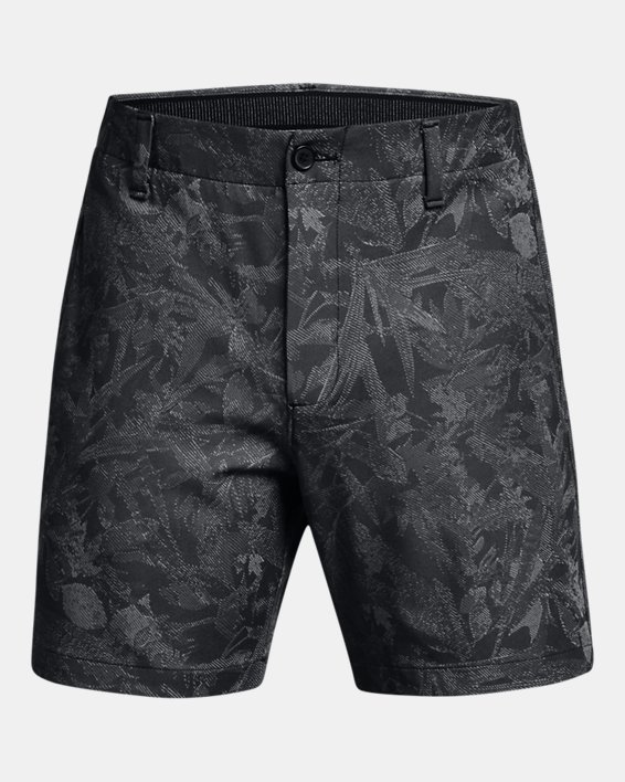 UA Iso-Chill Shorts 18 cm mit Aufdruck für Herren, Black, pdpMainDesktop image number 5